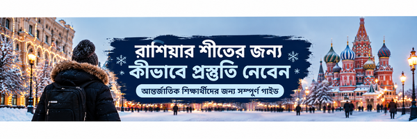 রাশিয়ার শীতের জন্য কীভাবে প্রস্তুতি নেবেন: আন্তর্জাতিক শিক্ষার্থীদের জন্য সম্পূর্ণ গাইড