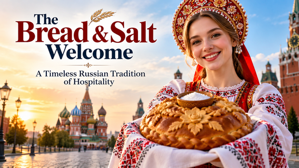 The Bread & Salt Welcome: A Timeless Russian Tradition of Hospitality